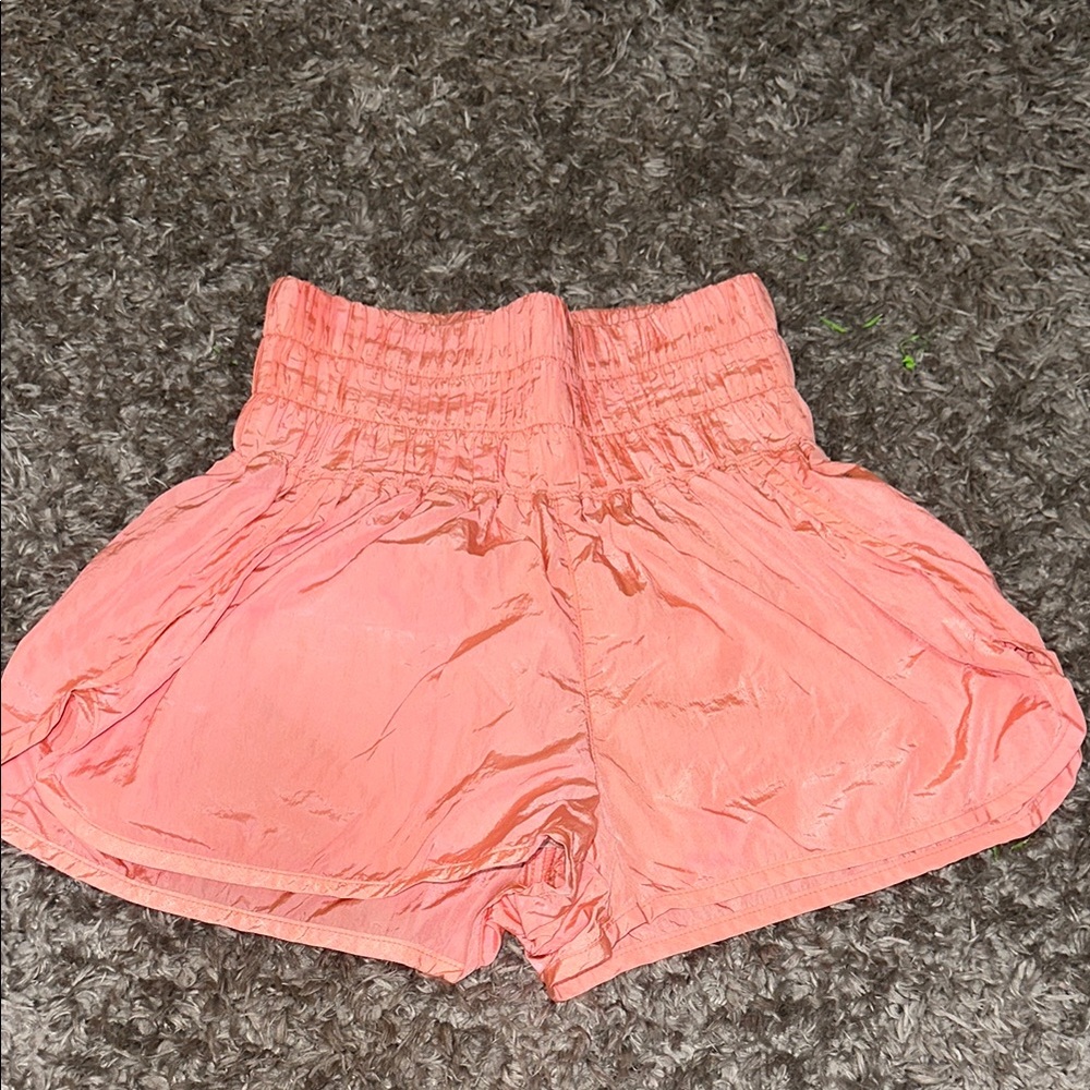 FP Movement by Free People Pink and Orange Athletic Shorts